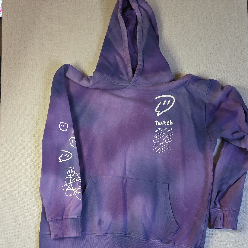 Purple Twitch Hoodie